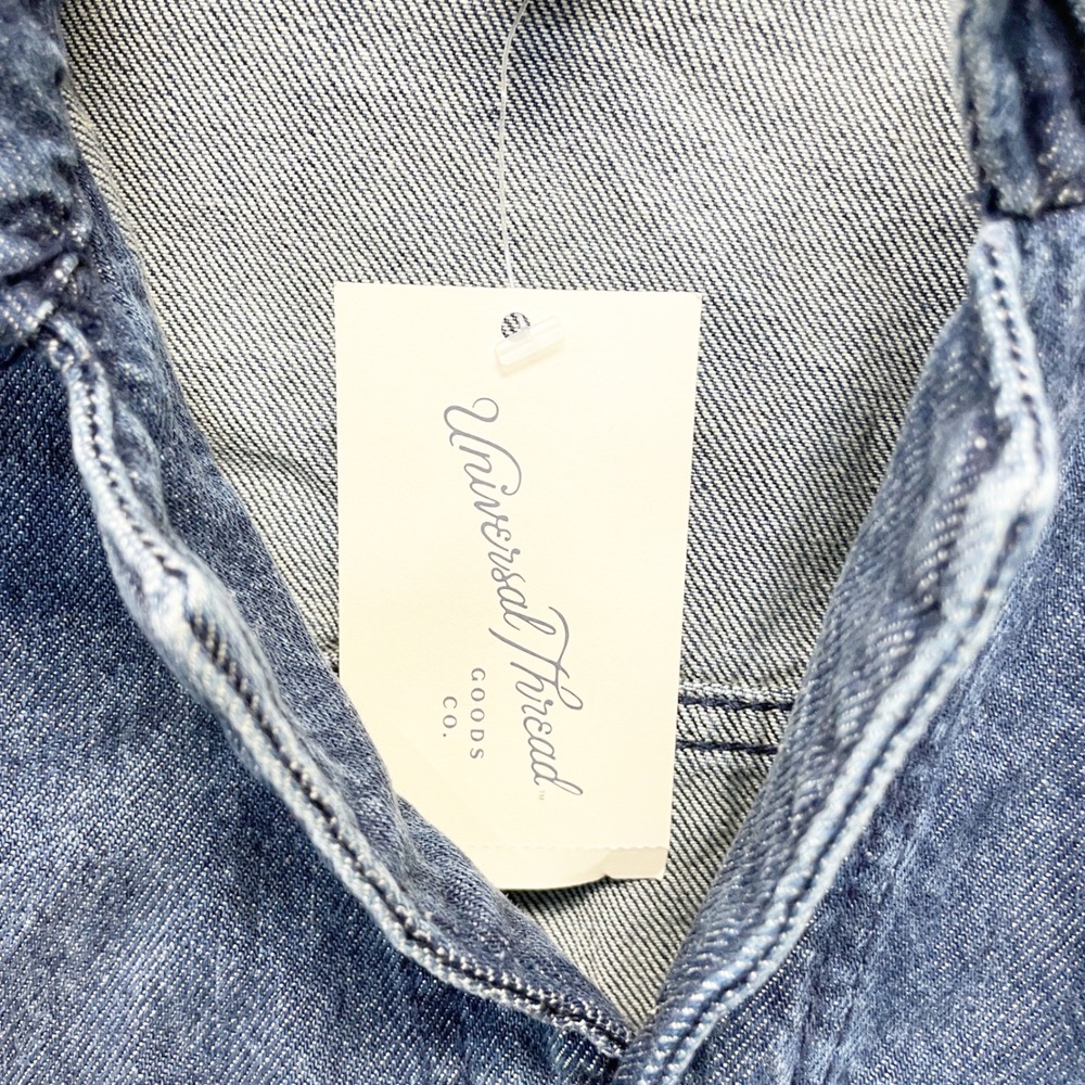 Universal Thread Women's Button Up Belted Pleated… - image 4